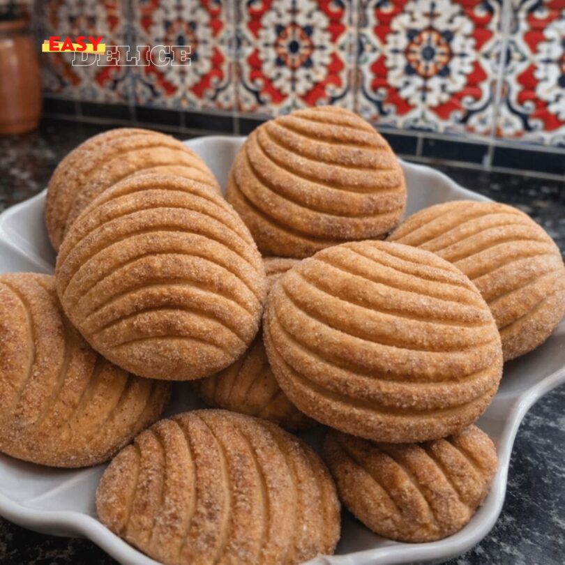 Biscuits Sablés Striés Fondants