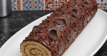 Bûche Roulée Café & Chocolat