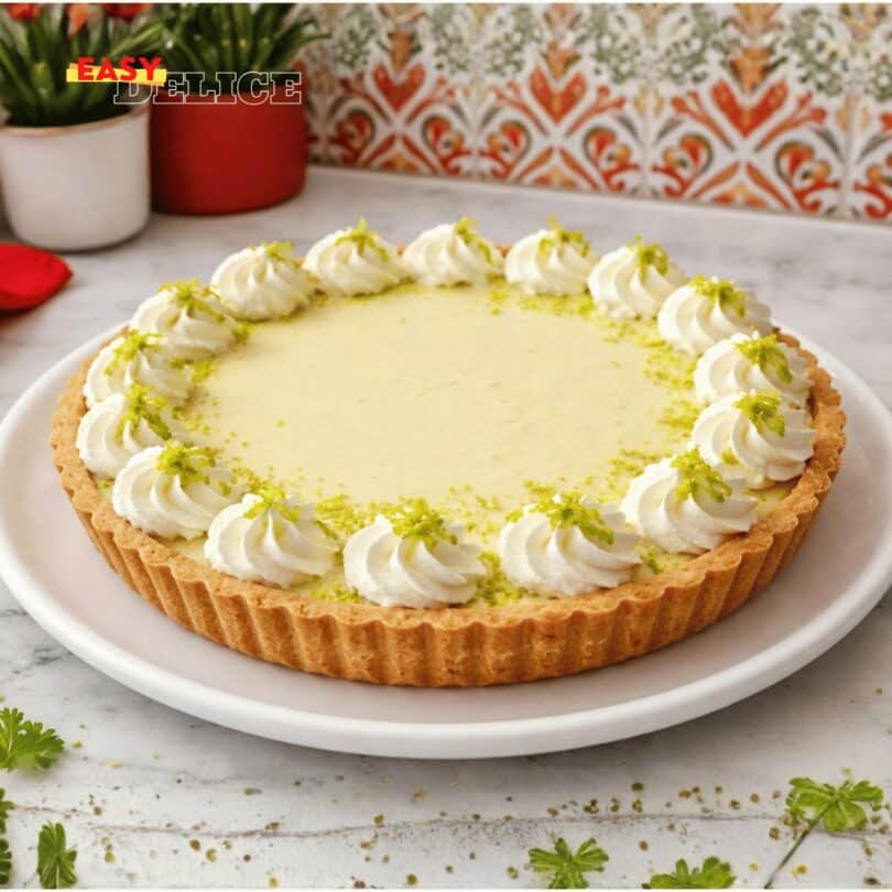 Tarte au citron sans cuisson