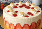 Gâteau Fraise Façon Fraisier