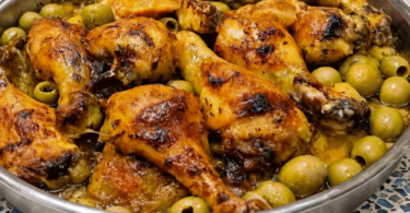 Pilons de Poulet aux Olives et Citron Confit