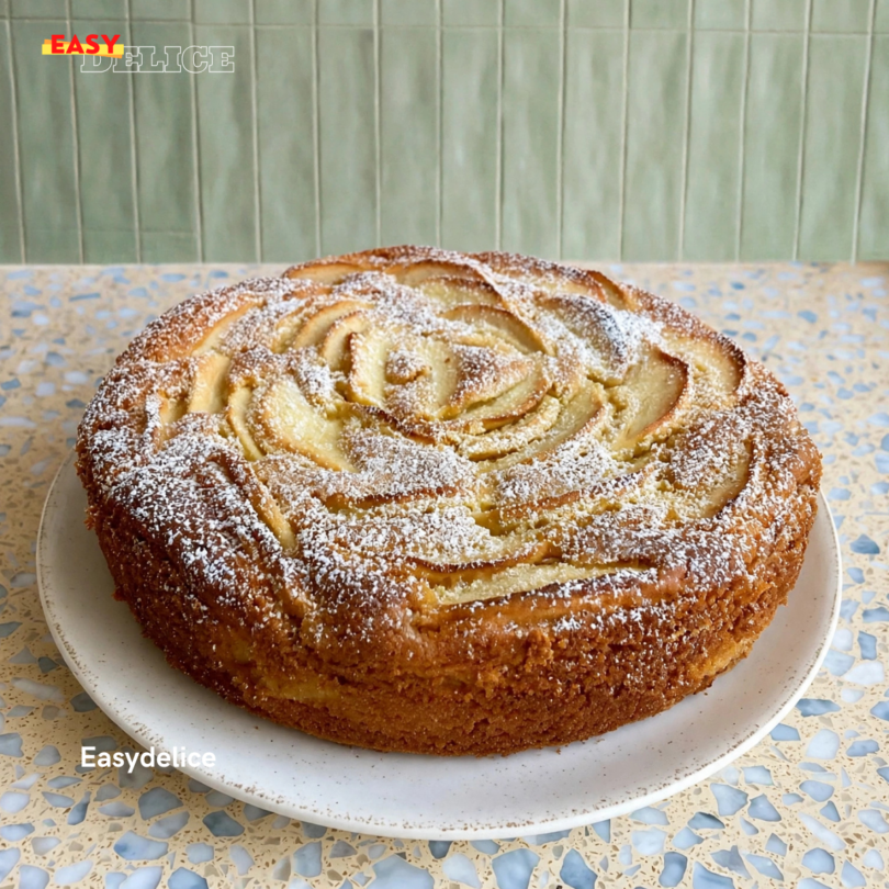 Gâteau aux Pommes Moelleux à l'Ancienne