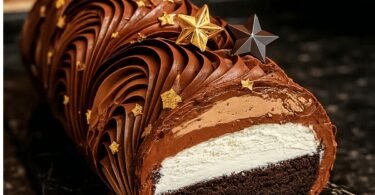 Bûche de Noël Trois Chocolats