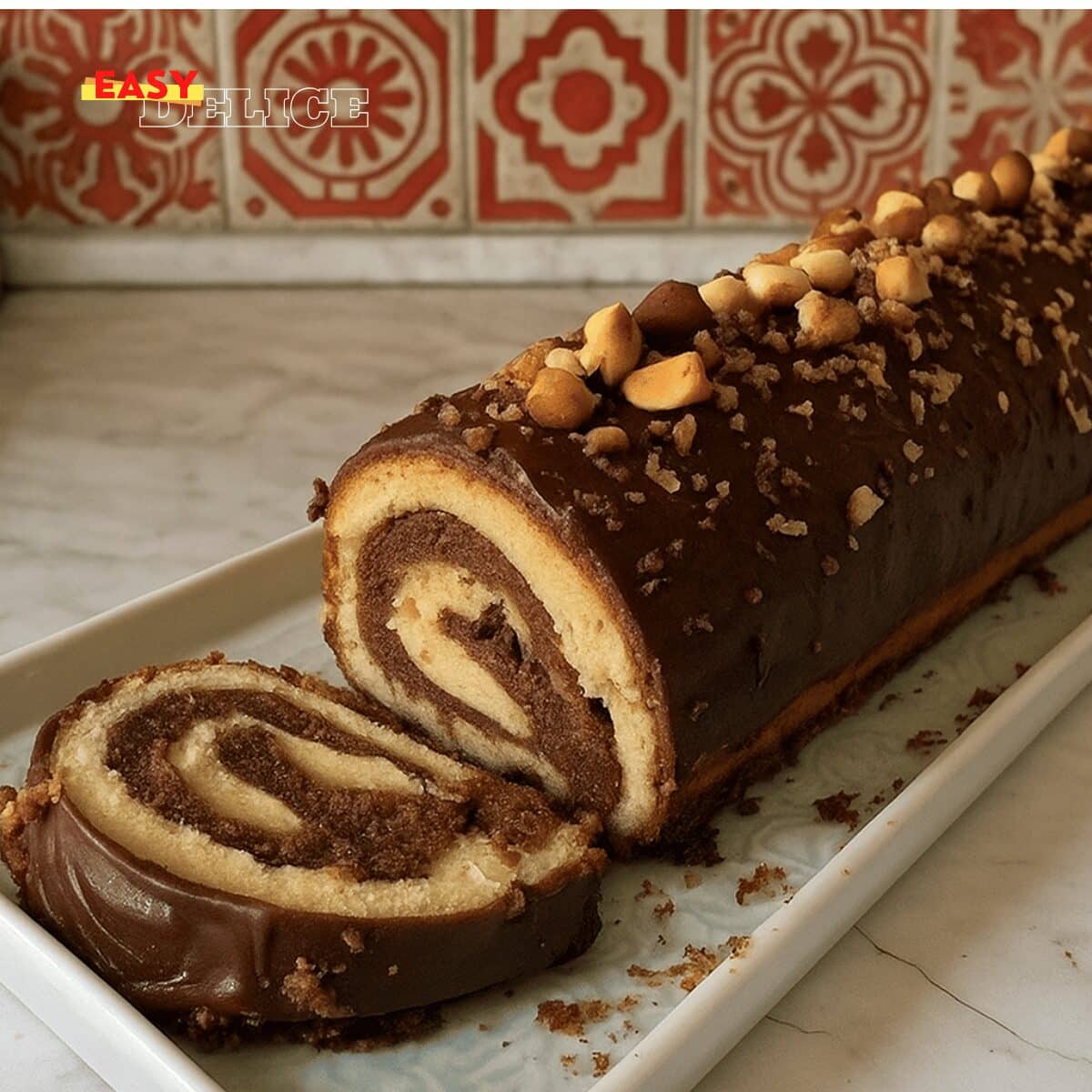 Bûche Ferrero Rocher