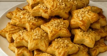 Biscuits de Noël Fondants en Forme d’Étoile