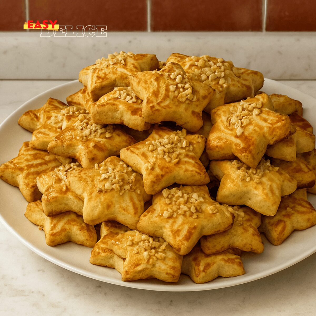 Biscuits de Noël Fondants en Forme d’Étoile