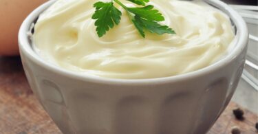 Mayonnaise Maison Texture Industrielle