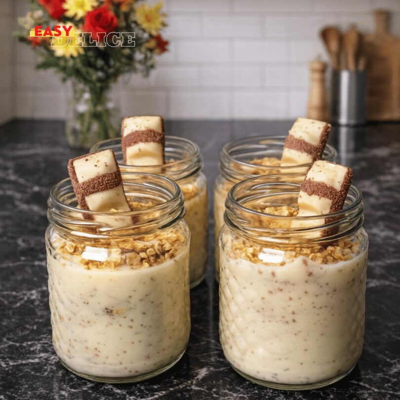 Crème Dessert Chocolat au Kinder Bueno White