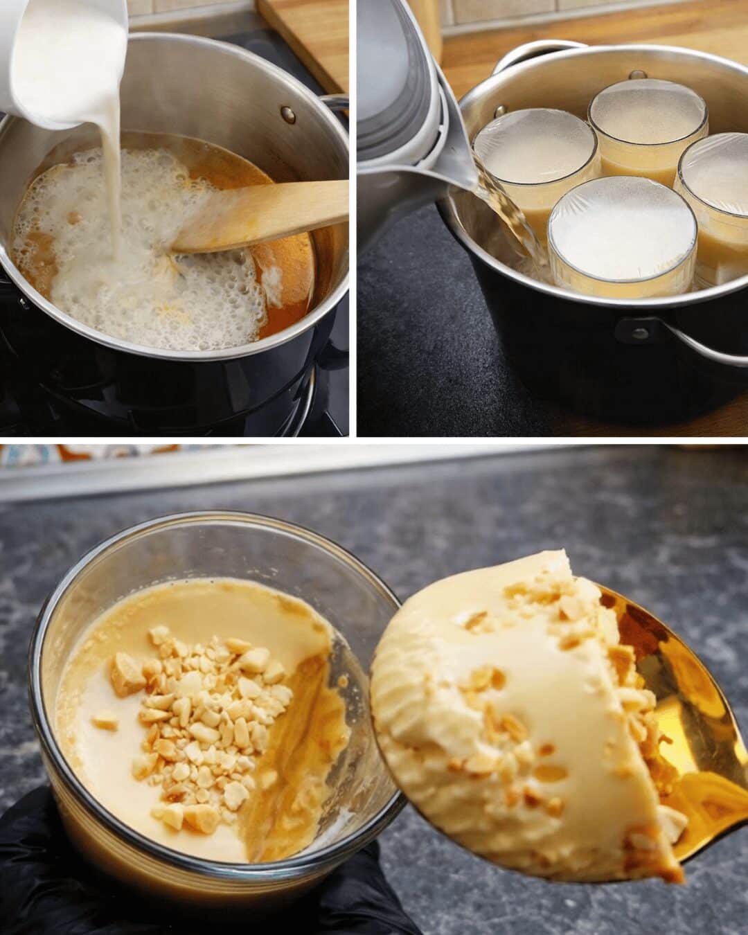 Dessert crémeux maison (sans farine & sans four)