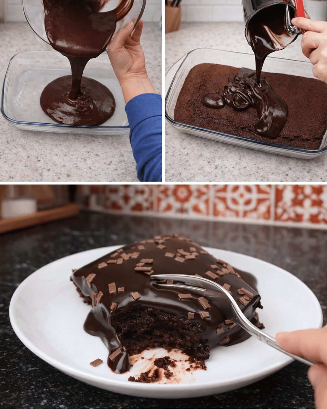 Gâteau au Chocolat Ultra Fondant à la Crème Brillante