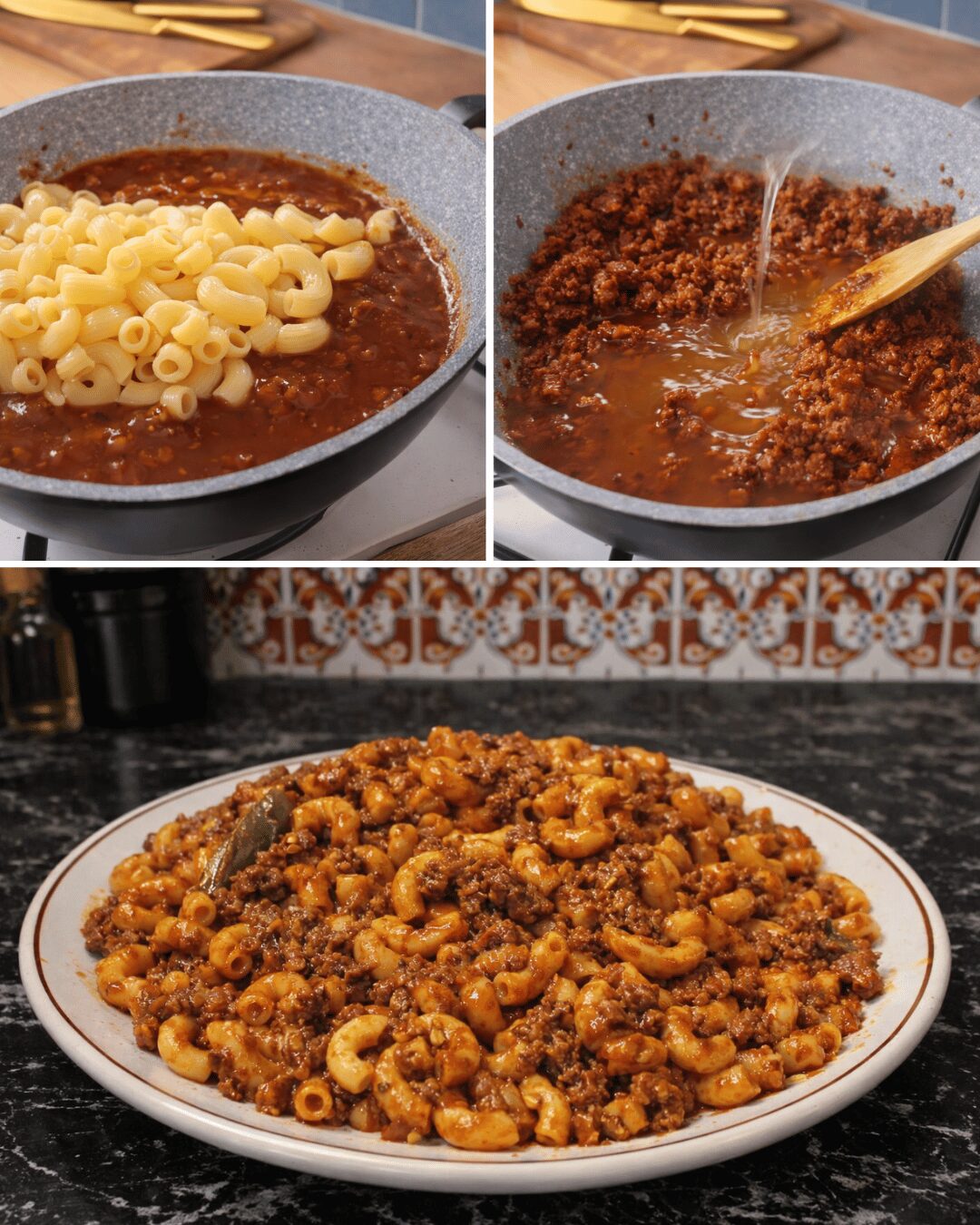 Macaroni à la Viande