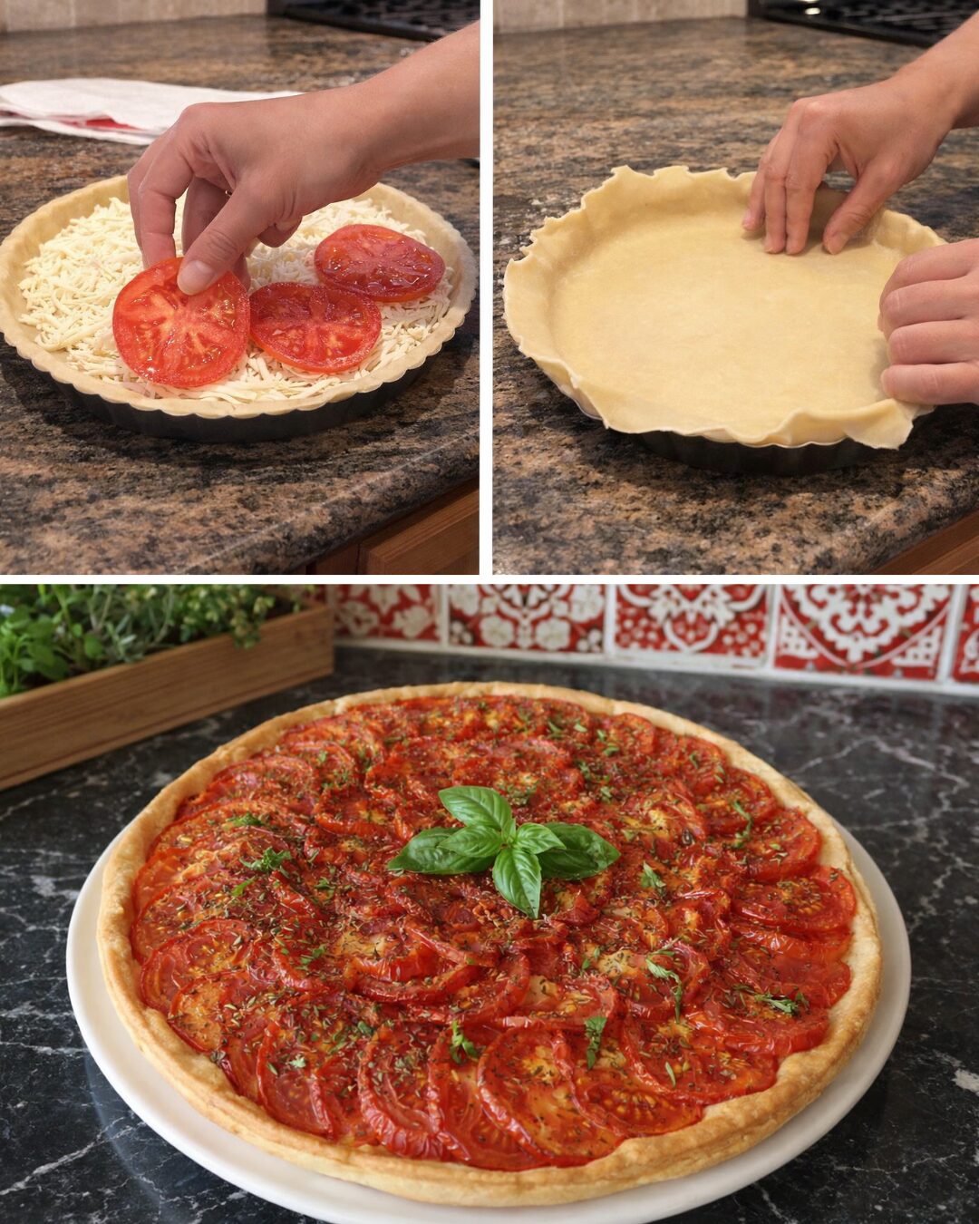 Tarte Fine à la Tomate