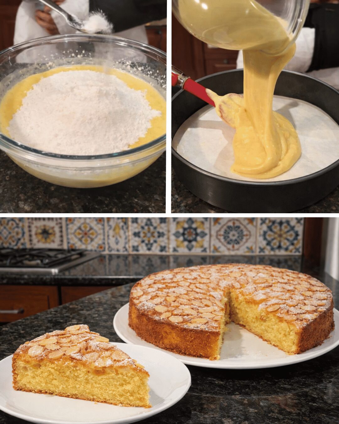 Gâteau Fondant aux Amandes et Cerises Noires à la Façon de Cyril Lignac 