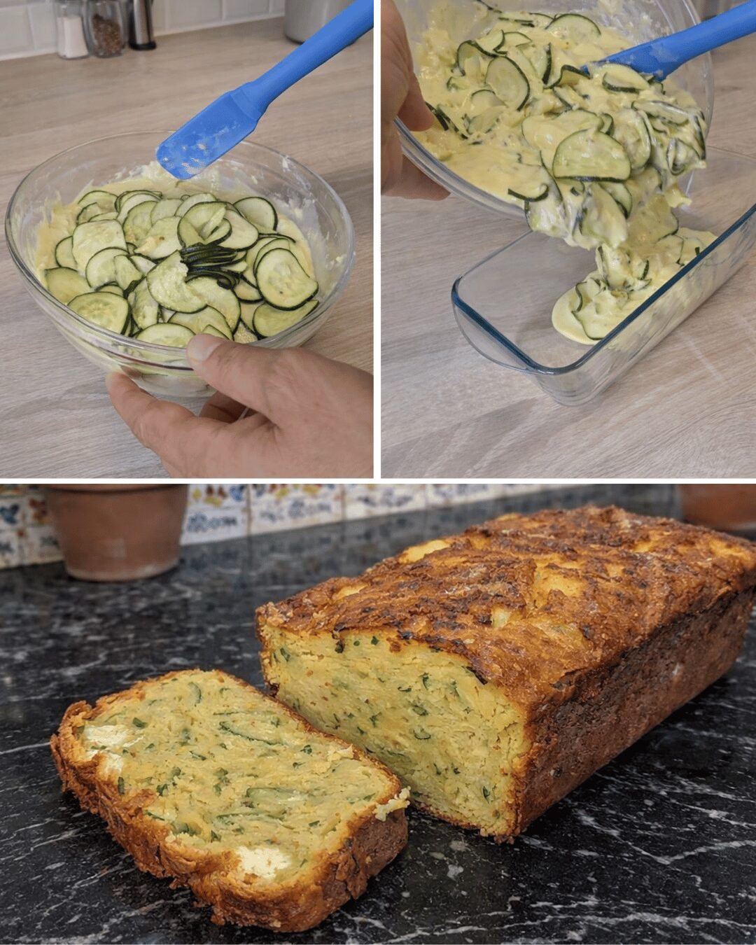 Cake moelleux aux courgettes