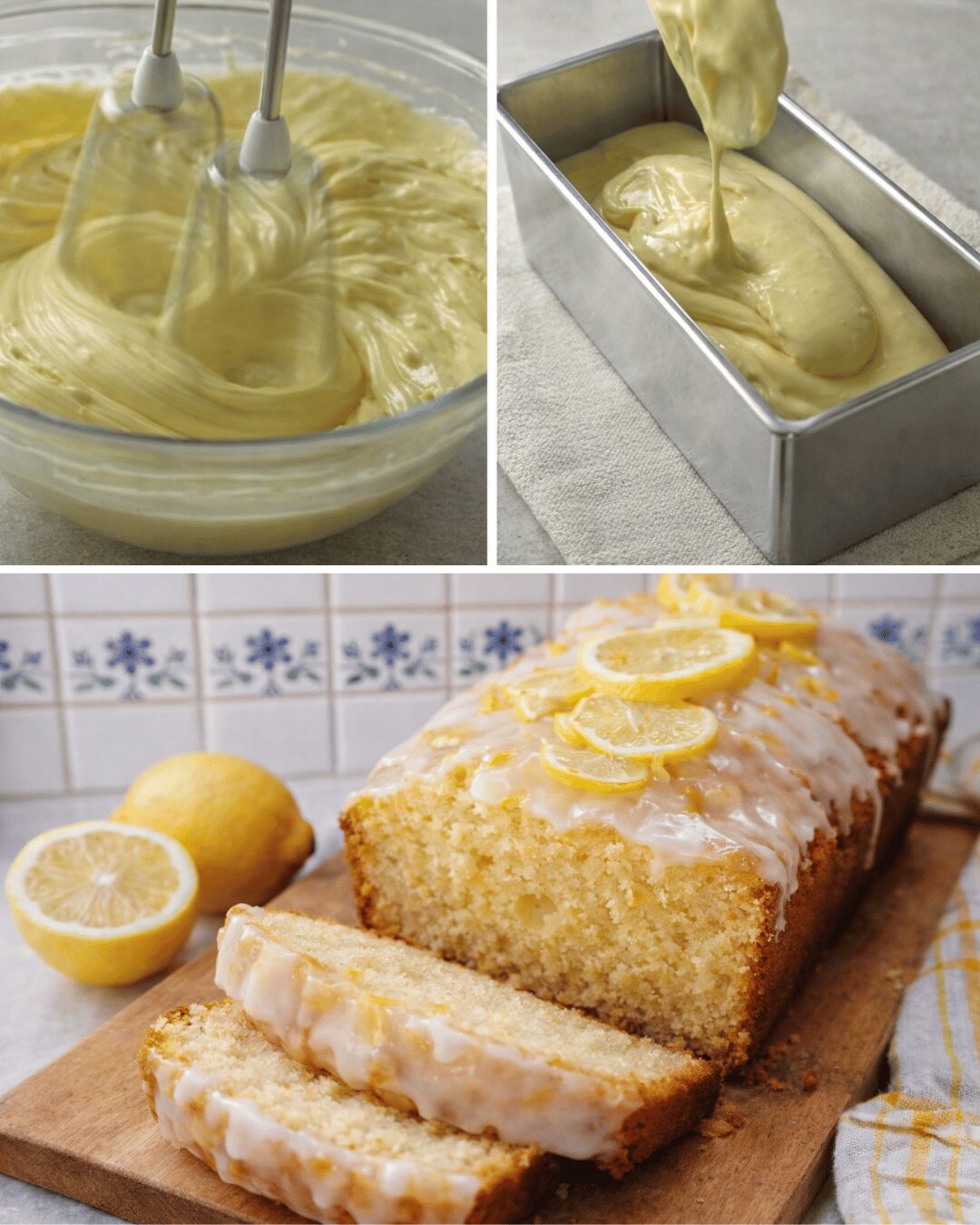 Gâteau glacé au citron