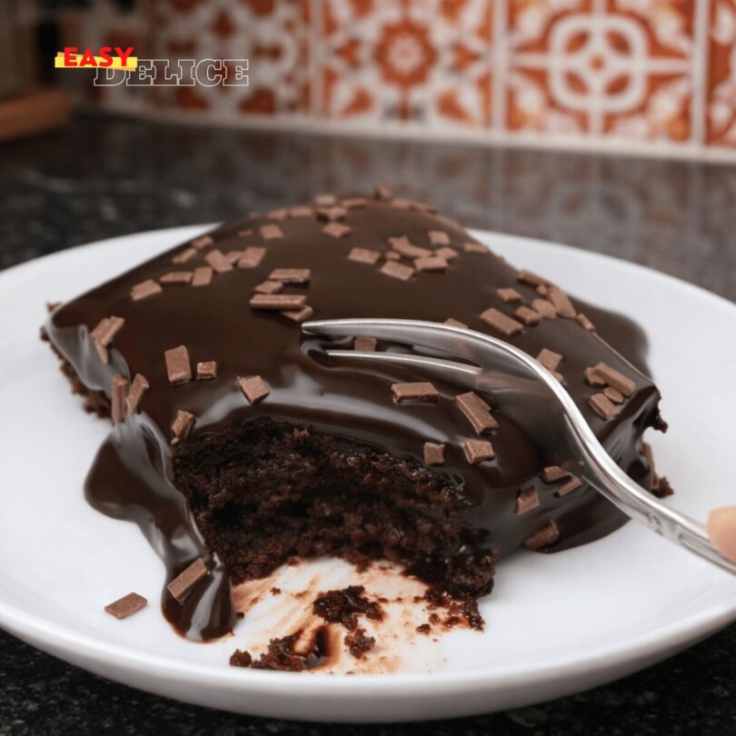 Gâteau au Chocolat Ultra Fondant à la Crème Brillante