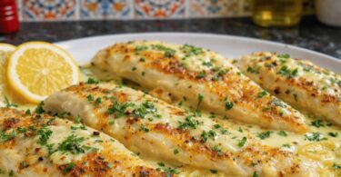 Filets de Sole Sauce Citron Crémeuse