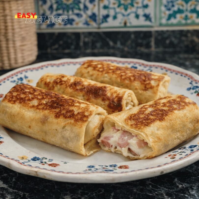 Crêpes Béchamel Salées