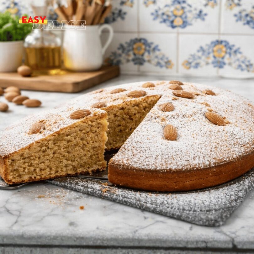Gâteau Moelleux aux Amandes (Sans Farine)