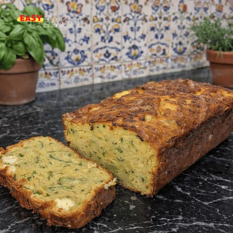 Cake moelleux aux courgettes