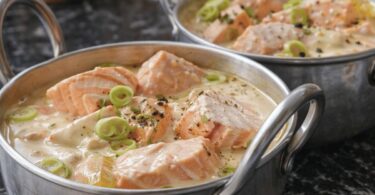 Blanquette de saumon façon chef