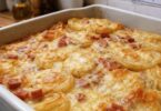 Gratin de Pommes de Terre au Fromage & Lardons