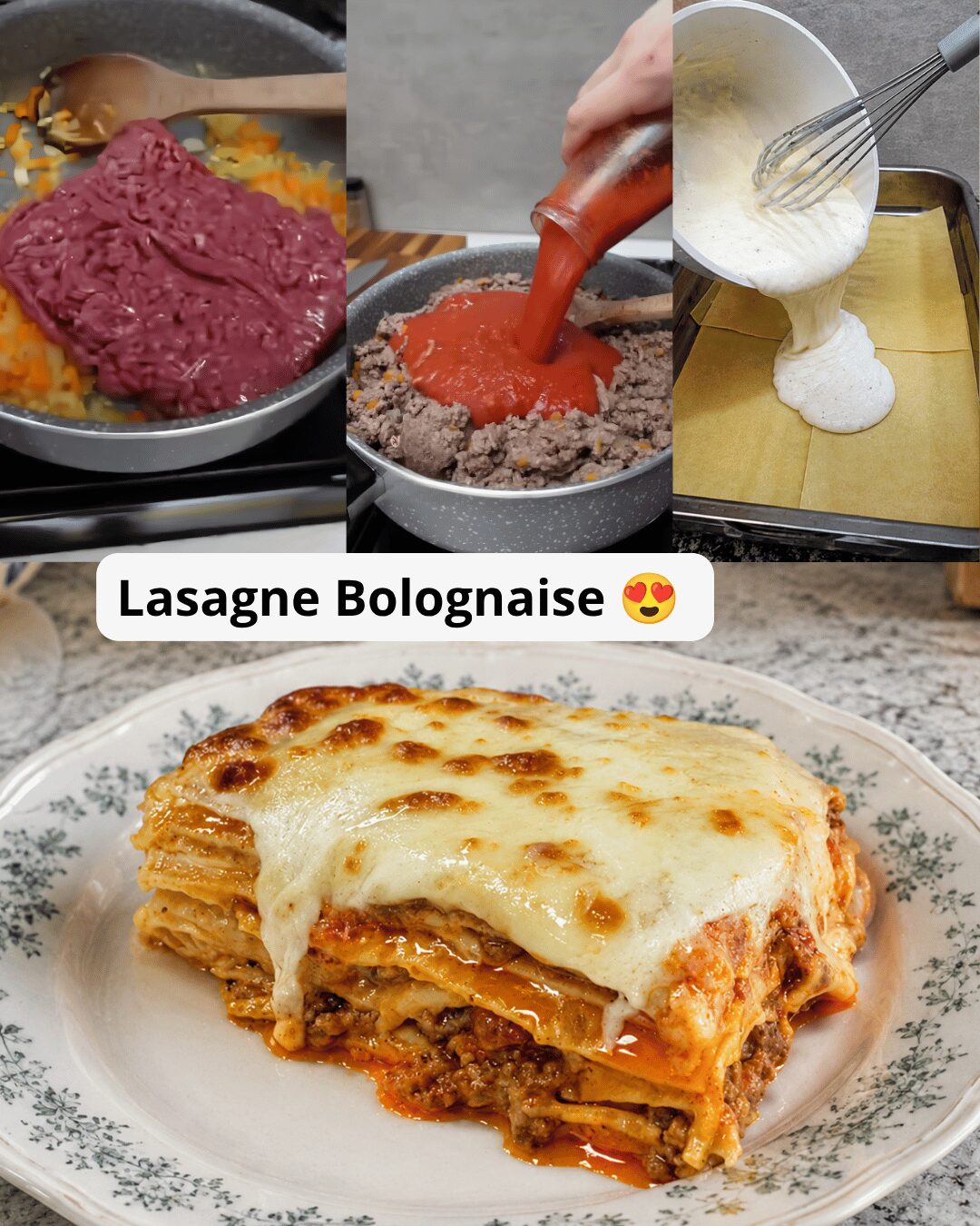 Lasagne Bolognaise