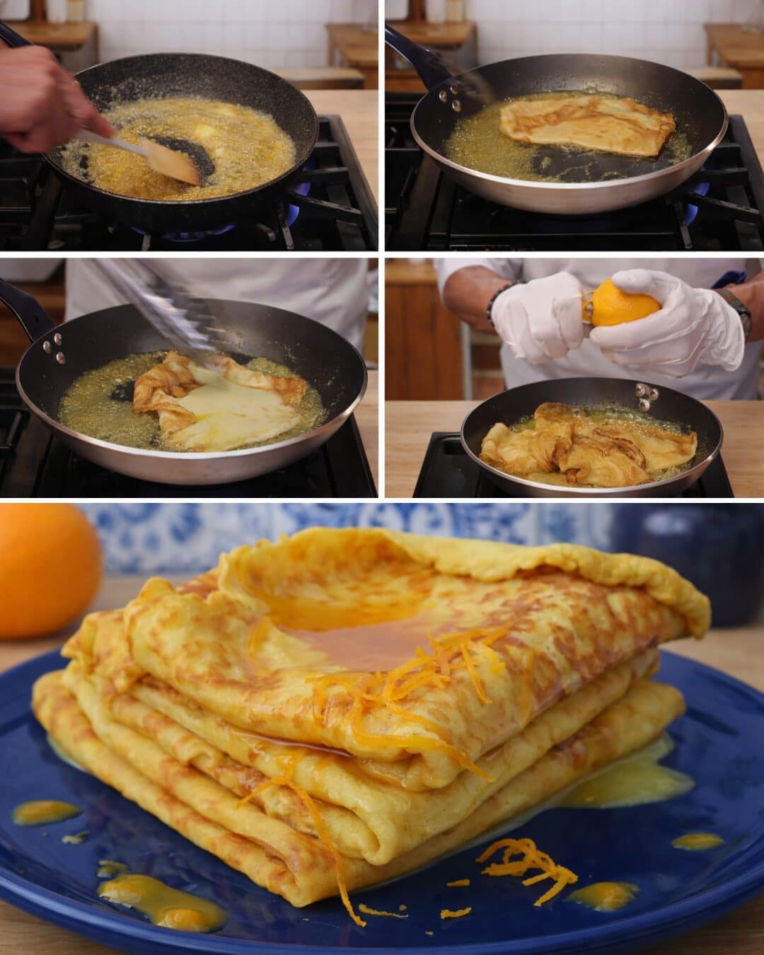 Crêpes Suzette Authentiques