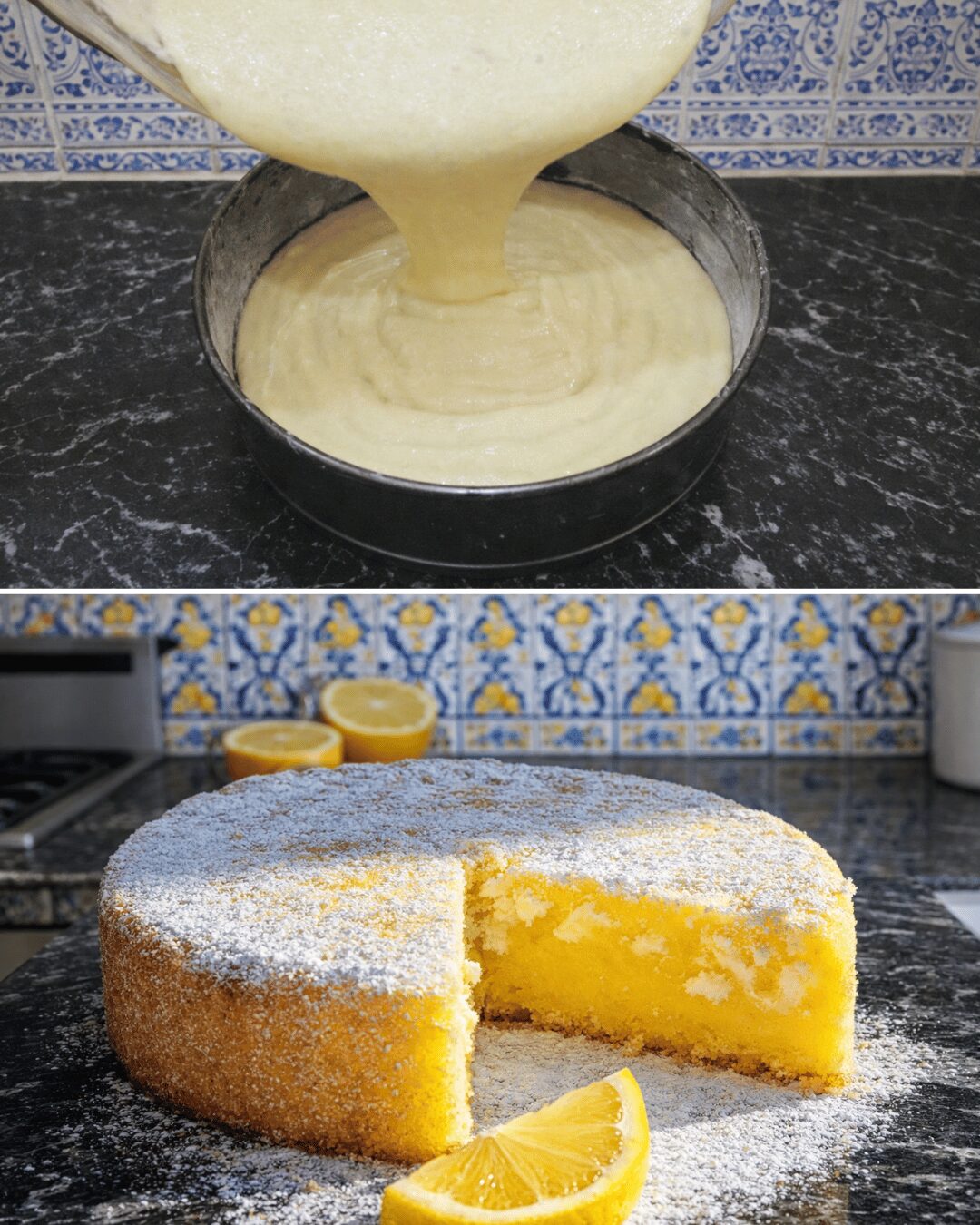 Gâteau Fondant au Citron – Moelleux, Parfumé et Inratable