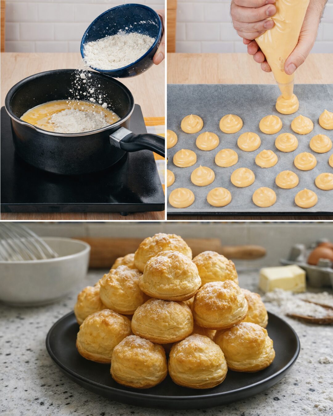 La Meilleure Pâte à Choux (Inratable à 99 %)