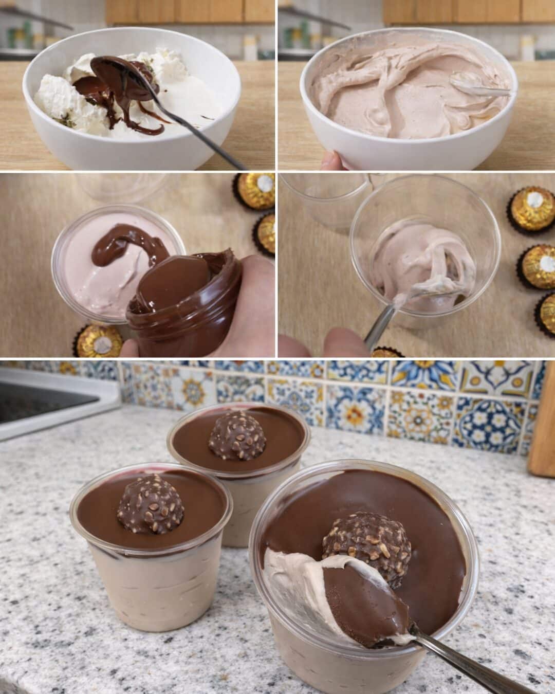 Verrine Gourmande au Ferrero Rocher