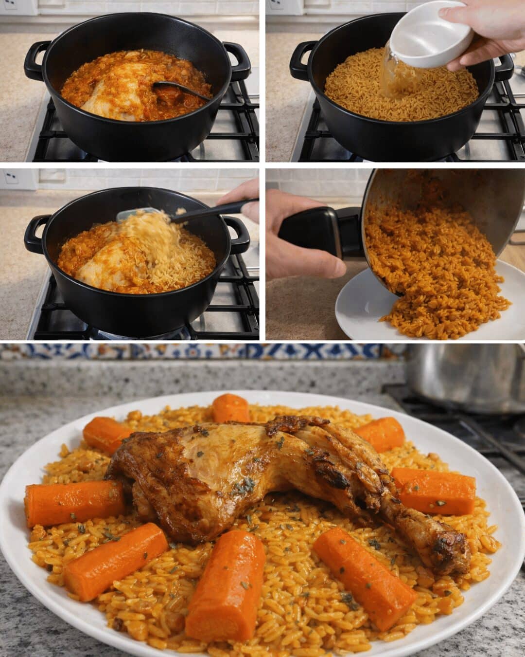Tlitli Algérien Traditionnel au Poulet