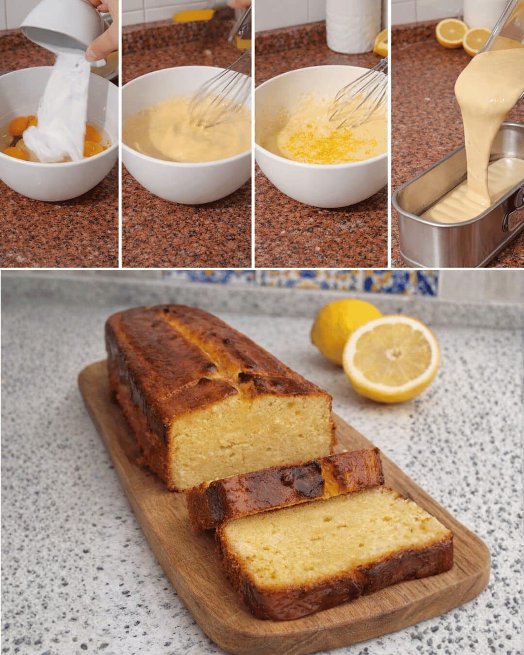 Cake Citron Fondant au Mascarpone