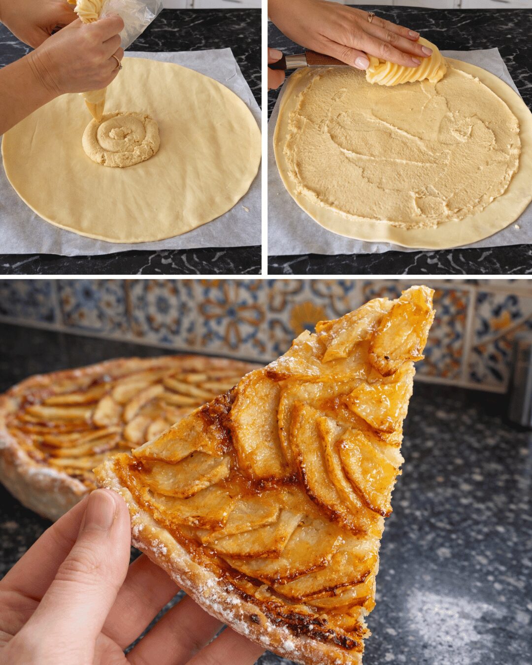 Tarte aux Pommes Frangipane
