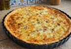 Quiche aux pommes de terre et au reblochon