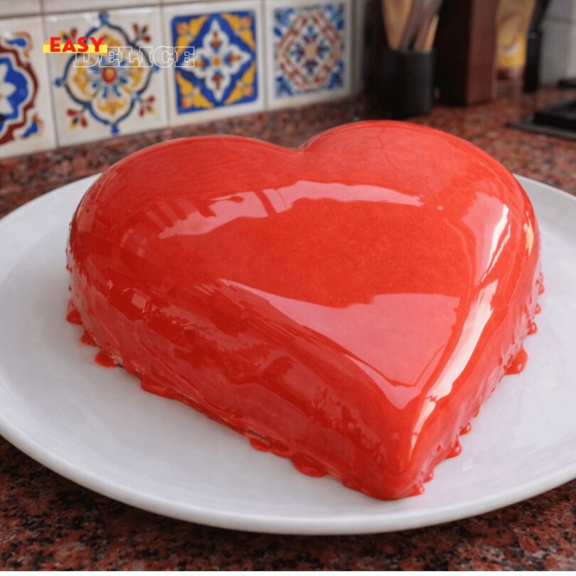 SAINT VALENTIN ENTREMET CŒUR