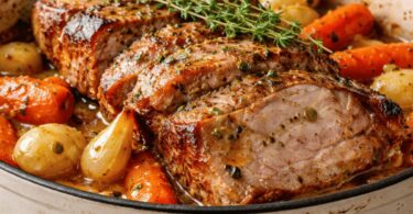 RÔTI DE VEAU AU JUS TENDRE AU FOUR