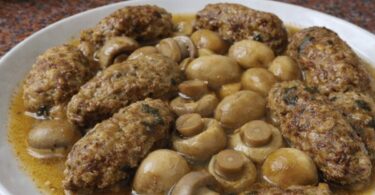 Boulettes de Viande aux Champignons