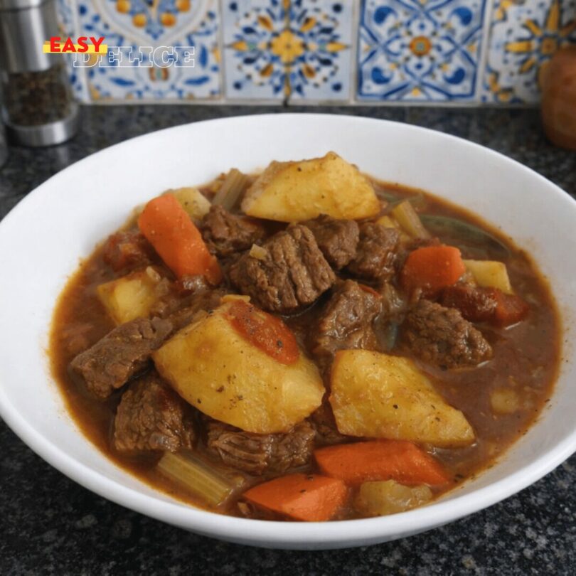 Ragoût de Bœuf aux Pommes de Terre et Carottes