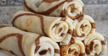 Crêpes Spirales Vanille & Chocolat