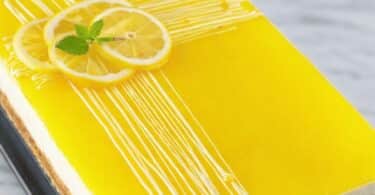 Entremets Citron Sans Cuisson