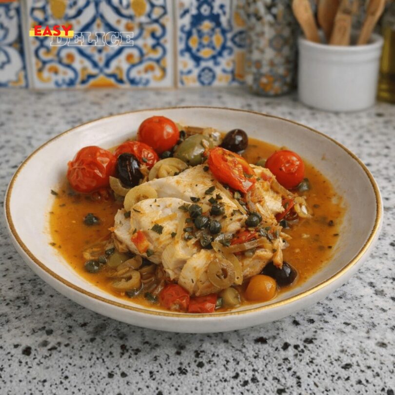 Filet de Cabillaud Sauce Provençale Express