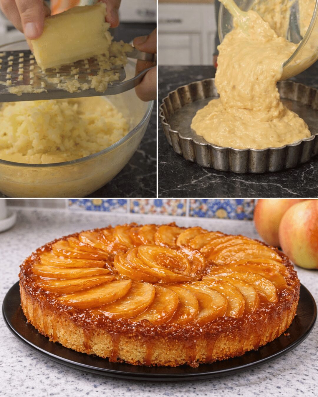 Tarte aux Pommes Caramélisées