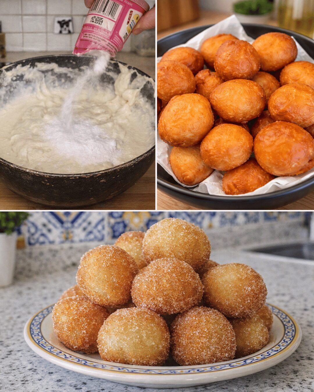 Beignets Ultra Moelleux aux 3 Ingrédients 