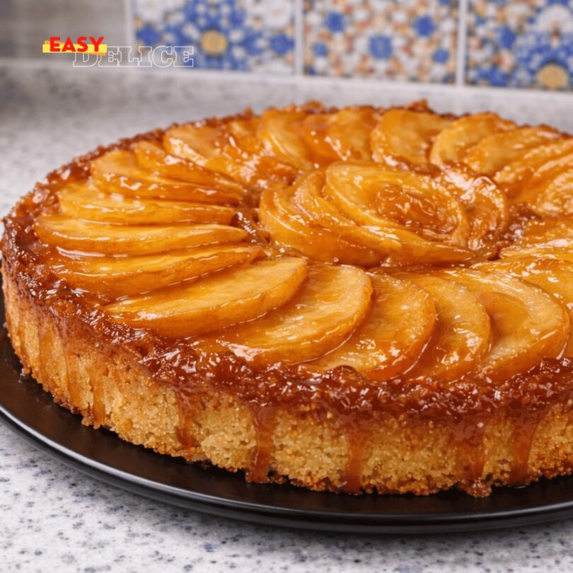 Tarte aux Pommes Caramélisées