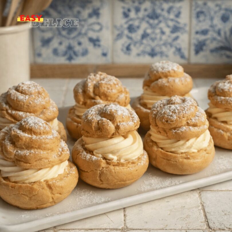 Les Choux à la Crème Pâtissière