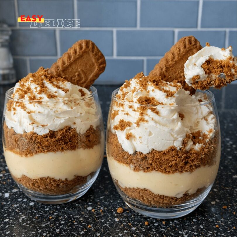 Dessert Lotus Biscoff Sans Cuisson