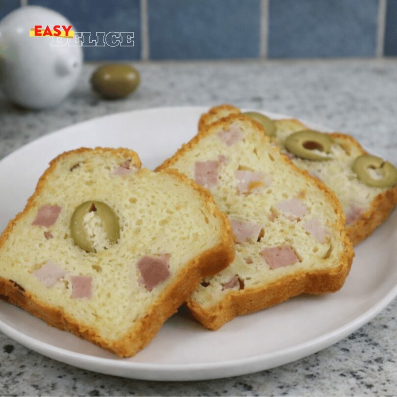 Cake aux Olives et Lardons