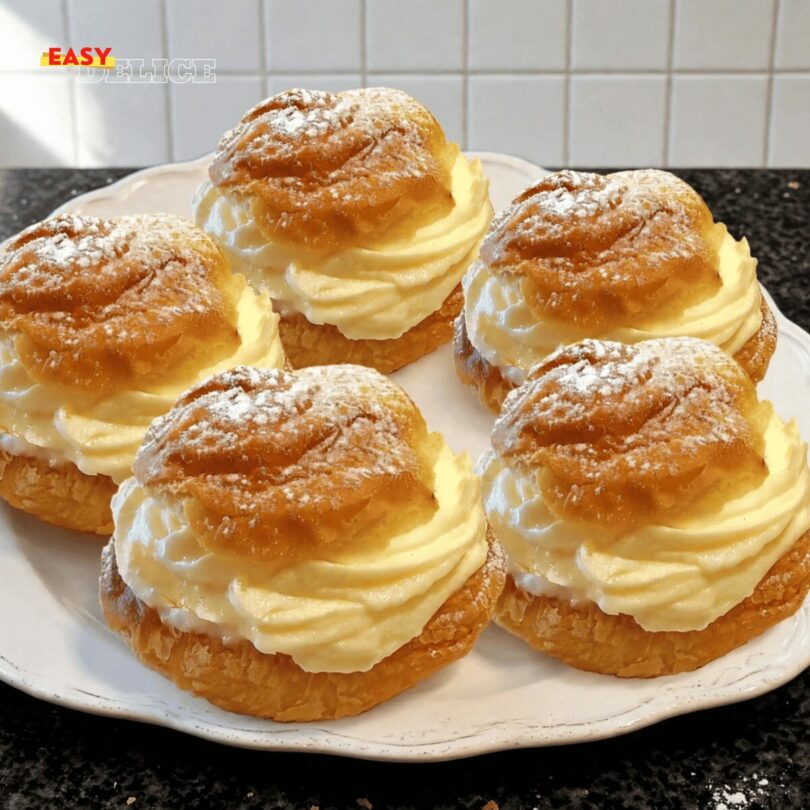 Les Choux à la Crème Pâtissière