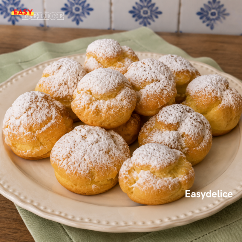 Les Choux à la Crème Pâtissière
